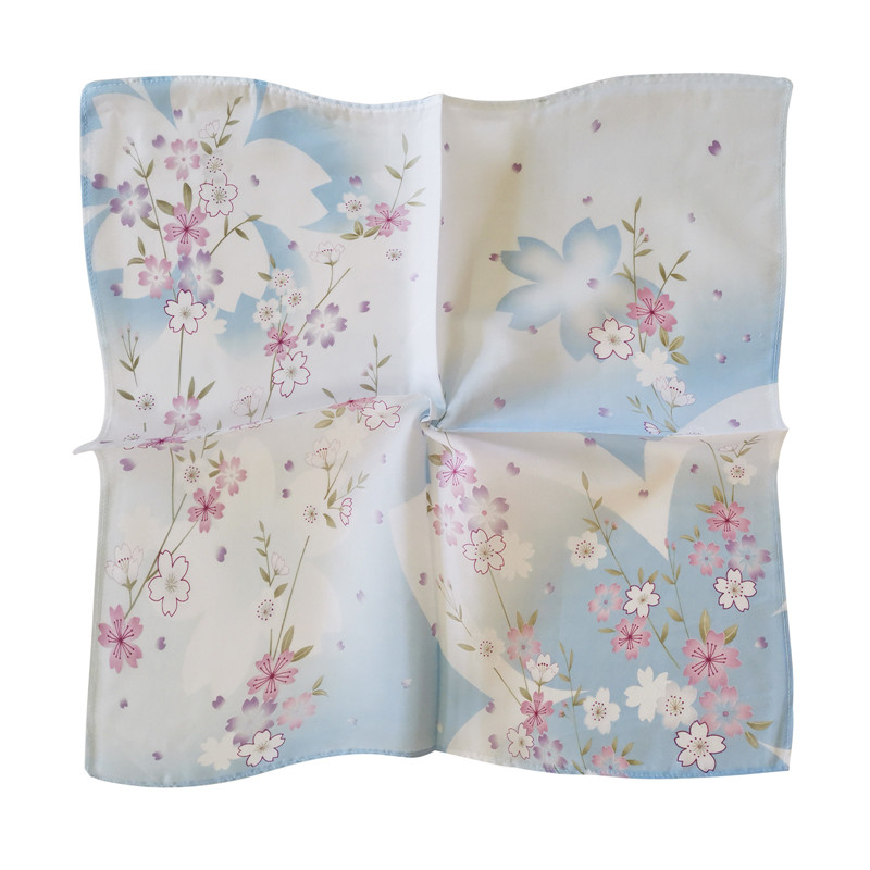 Furoshiki - Lot de 3 mouchoirs carrés en