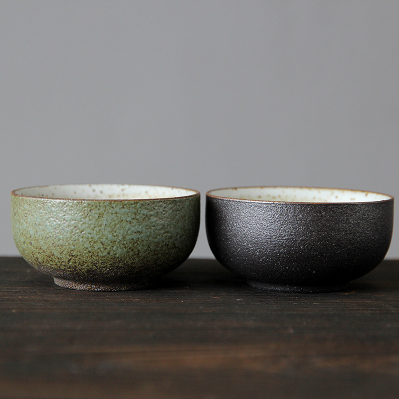 Japanese Pottery - Tasse à thé en céramique brute