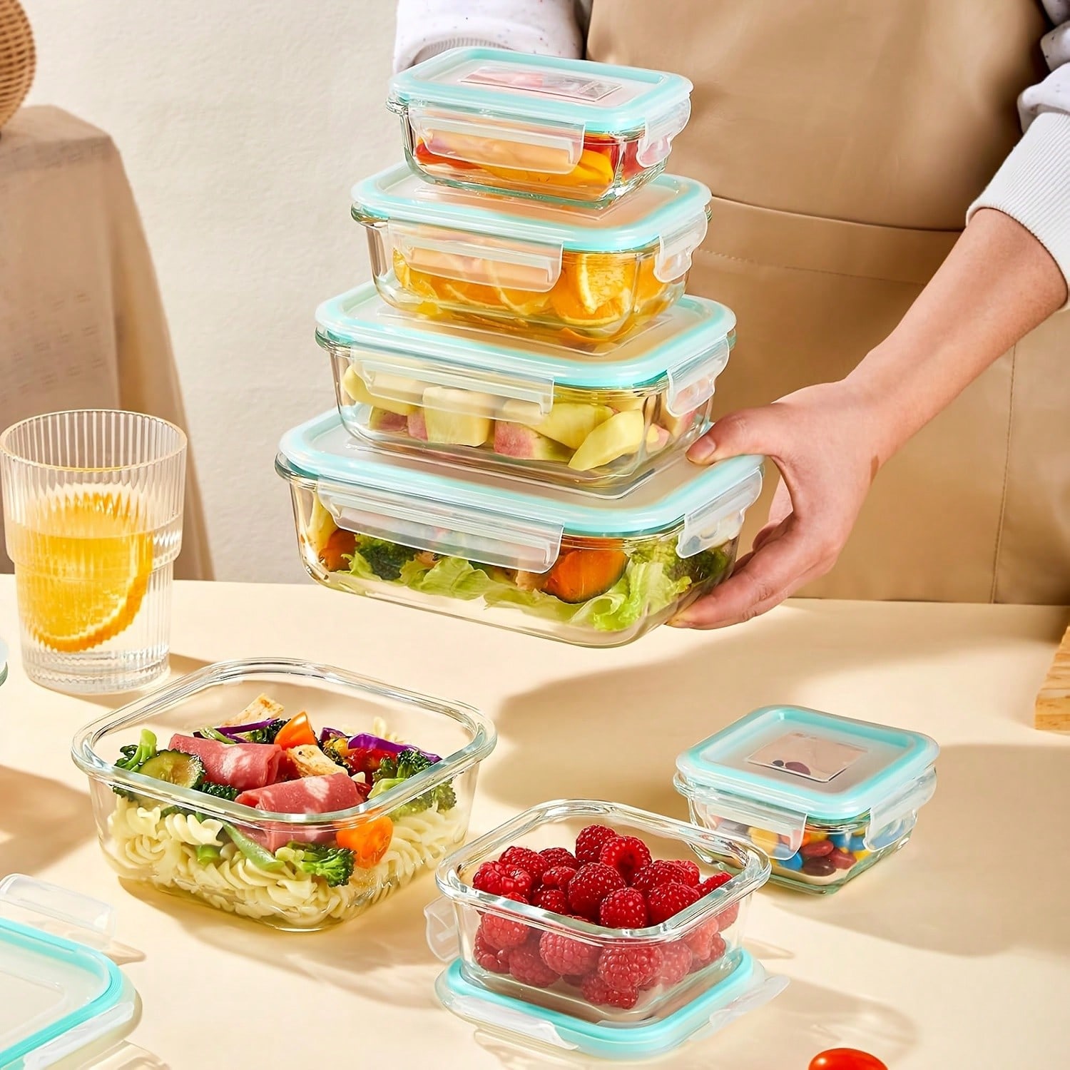 20 récipients hermétiques en v - Bento Box avis et prix