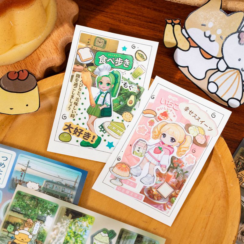20 autocollants de nourriture  - Japanese Snacks avis et prix