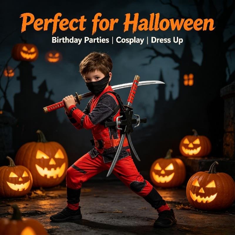 Halloween 1:1 Ensemble Ninja J - Japanese Knife avis et prix