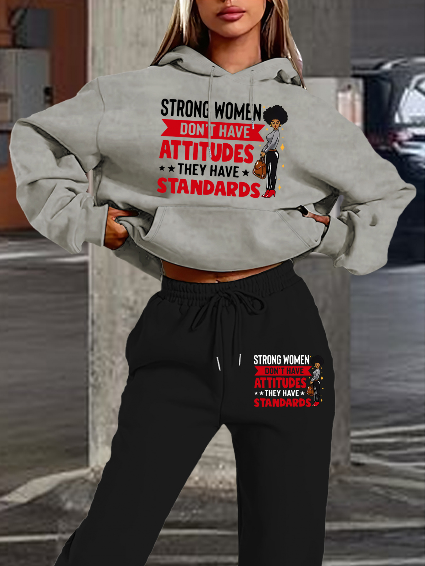 Ensemble sweat à capuche et pa - Matcha avis et prix