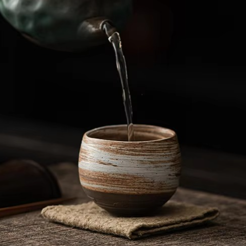 1 tasse à thé en grès faite à  - Japanese Pottery avis et prix